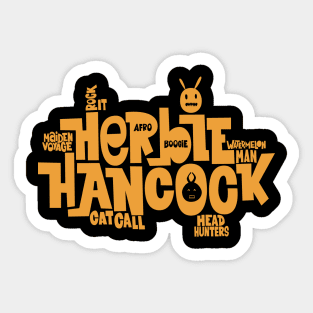 Herbie Hancock - Master of Funk and Jazz Sticker